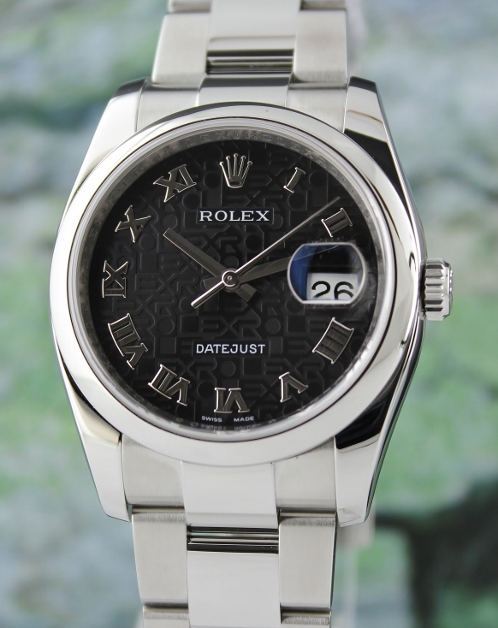 (image for) A ROLEX MEN SIZE STAINLESS STEEL OYSTER PERPETUAL DATEJUST / 116200